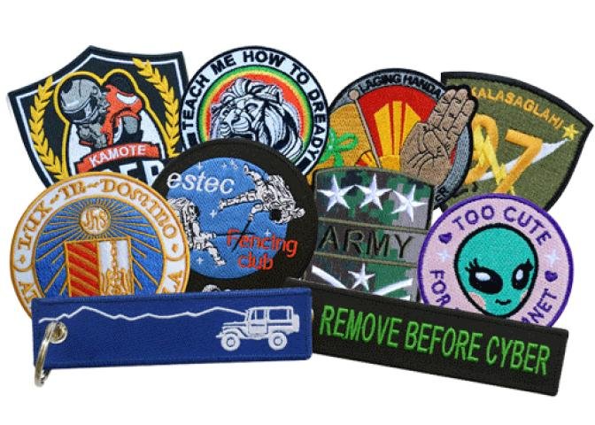 Personalized Patches UK – Tell Your Story with Custom Embroidery & PVC Designs