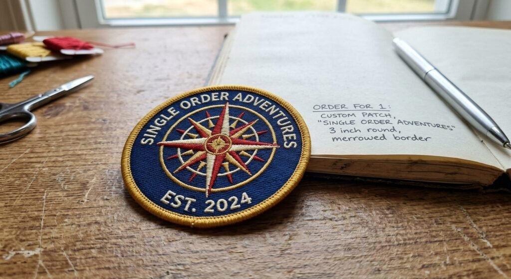 Can I Order Just One Custom Patch ?